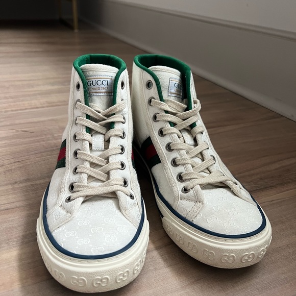 Gucci high top sneakers - Picture 1 of 3